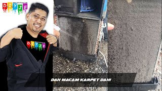 Dah macam karpet dah!