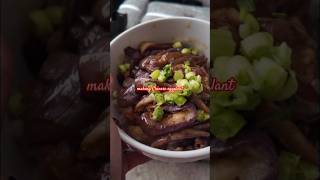 Cooking Chinese Eggplant #easydinnerideas #easydinner