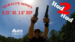 Springfield XD-M Elites - 5.25" vs. 3.8"