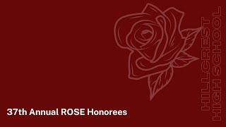 Hillcrest High School ROSE Honorees 2022