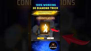 20💎🤑Diamond Trick 100% Working, Emote Royale In Free Fire, Emote Royale Spin, #freefire #shorts