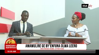 LIVE: BYETUTWALA EBWERU BYEYONGEDDE | BANGUKA | WEDNESDAY 0.2024