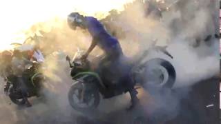 LONCIN GP Burnout & Back Fire