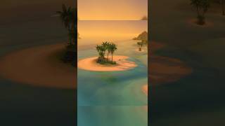 Desert island 🏝️ #sims4 #thesims #sims #thesims4 #симс4 #симс #shorts #viral