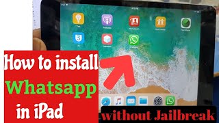 how to install whatsapp in ipad /ipad me whatsapp kaise Chalaye