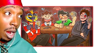 The Vanoss Crew Are Liars - Liar’s Bar! (REACTION)