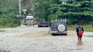 UPDATE : Diarao Bridge ng Jones, Isabela overflow parin pero passable na