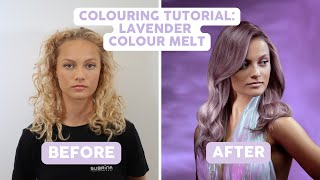 Liminal Spaces I Lavender Colour Melt I Step by Step Hair Tutorial