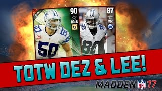 Cowboys Team of the Week! | Madden 17 Ultimate Team - Crazy Week 8 In NFL