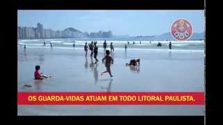 01 GUARDA VIDAS COMO REFERÊNCIA NA PRAIA