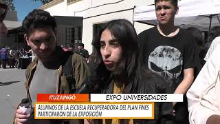 ALUMNOS DE LA ESCUELA RECUPERADORA DEL PLAN FINES PARTICIPARON DE LA EXPOSICIÓN