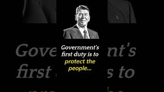 Ronald Reagan on Government's Role #shorts #quotes #ronaldreagan #freedom