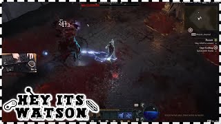 Lightning Wizard Blue Minded GOD | Hey Its Watson | Diablo 4 Beta