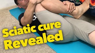 How to back Cracks Sciatica and Low Back Pain Away, and Lives to Teach it asmr