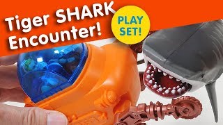 Tiger SHARK Encounter Animal Planet action toyset