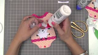 Baby Onesie Card Tutorial