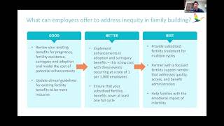 Progyny/BenefitBump Webinar on Inclusive Family Building Benefits