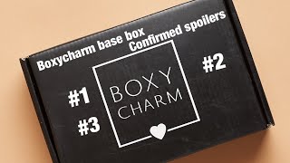 Boxycharm June 2021 base box confirmed spoilers