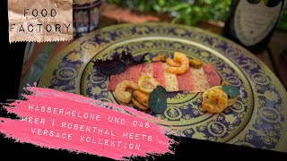 Wassermelone und das Meer | Rosenthal meets Versace Kollektion | FoodFactory