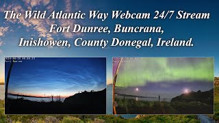 Wild Atlantic Way Ireland Webcam 24/7 Stream from Fort Dunree in Buncrana, Inishowen, Co. Donegal