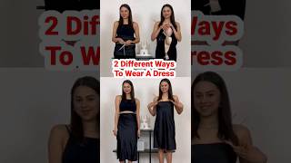 😱 2 Fashion Hacks To Wear A Dress In Different Ways | Which One You Like? #shorts