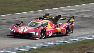 Ferrari 499P LMH Testing for the 24 hours of Sebring