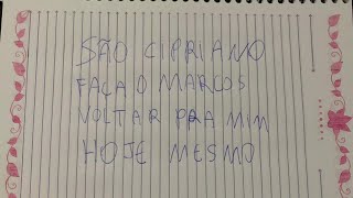 Simpatia São cipriano pra fazer ele comer na usa mão ainda hoje