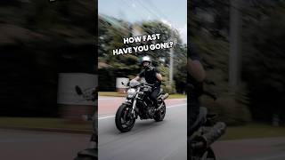 How fast have you gone on a motorcycle?