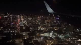 A321NEO late night arrival into San Diego Lindbergh American Airlines flight 2594 PHl-SAN 9-22-23.