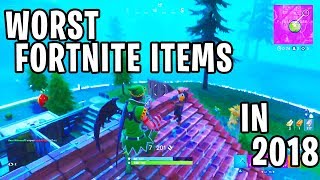 Worst Items added to Fortnite in 2018!!!