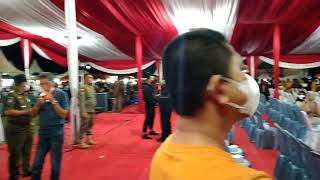 Stand Expo Pameran HUT OI Ke-18 Yang Super Seru Tadi Di Malam Resmi Ditutup Bupati Oi Panca Mawardi.