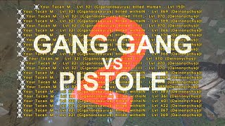 ARK Official PVP - GANG GANG vs PISTOLE 360 - PART 2