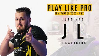 Navi jL POV vs Apeks // IEM Sydney 2023 - Counter Strike 2