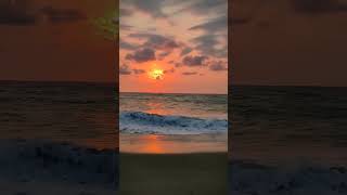 Sunset #beach #ocean #shortvideo #calming #fypシ