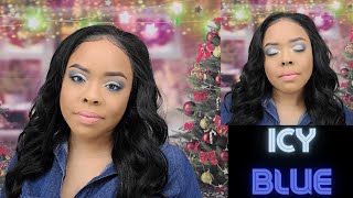 Icy Blue Eyeshadow Tutorial