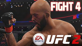 EA SPORTS UFC 2 Demetrious Johnson Gameplay Beta Demo - Thatch vs Maia