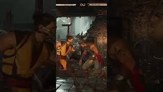 Scorpion Combos Sonya double character assist 16 hits MK1 Mortal Kombat 1 high level combo tutorial