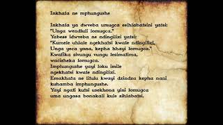 Inkhala ne mphungushe (Swati)