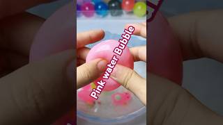 Pink 🩷 Tape Water Bubble #pop #shortsviral #diy #nanocraft #tapeball #adhesivetape