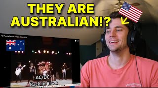 American reacts to Top Australian Hit Songs of the '80s