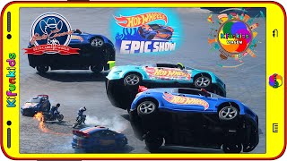 SHOW HOT WHEELS EPIC SHOW CARROS TUNADOS E VELOZES NO BETO CARRERO PARA OS Kifunkids COM ACROBACIAS