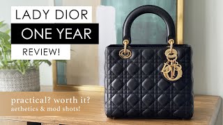 Lady Dior Full Review, Mod Shots & Wear & Tear