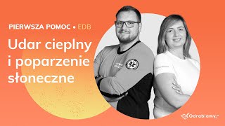 Co robić w razie udaru cieplnego lub poparzenia słonecznego? ☀️ | Bezpieczne wakacje | Odrabiamy.pl