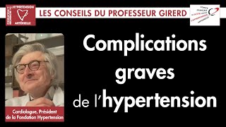 Complications graves de l’hypertension #hypertension #médecine #automesure #autotest