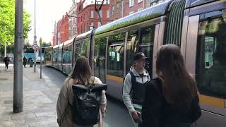 TRAM in Dublin IRELAND