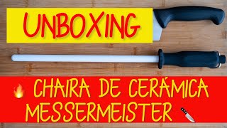 Unboxing de chaira de cerámica 💯  Messermeister🔪 #afilado #FiloExtremo