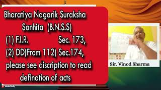 FIR Section 173, DD Form Section 174, and Bhartiya Nagrik Suraksha Shinta 2023: A Step-by-Step Guide