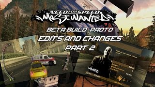 NFS: Most Wanted Prototype - Edits/Changes (Pt.2)