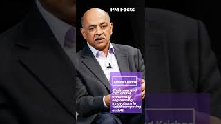 PM Facts - Arvind Krishna #delivery #project #education #knowledge #leadership