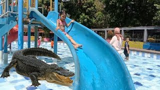 ADA BUAYA DI KOLAM RENANG 😮-MAIN PEROSOTAN -FIRA HAURA CERIA